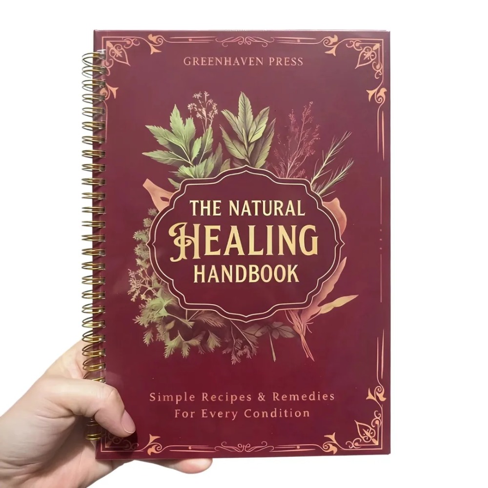 Holistic Health & Wellness - Manual de curación natural, guía encuadernada