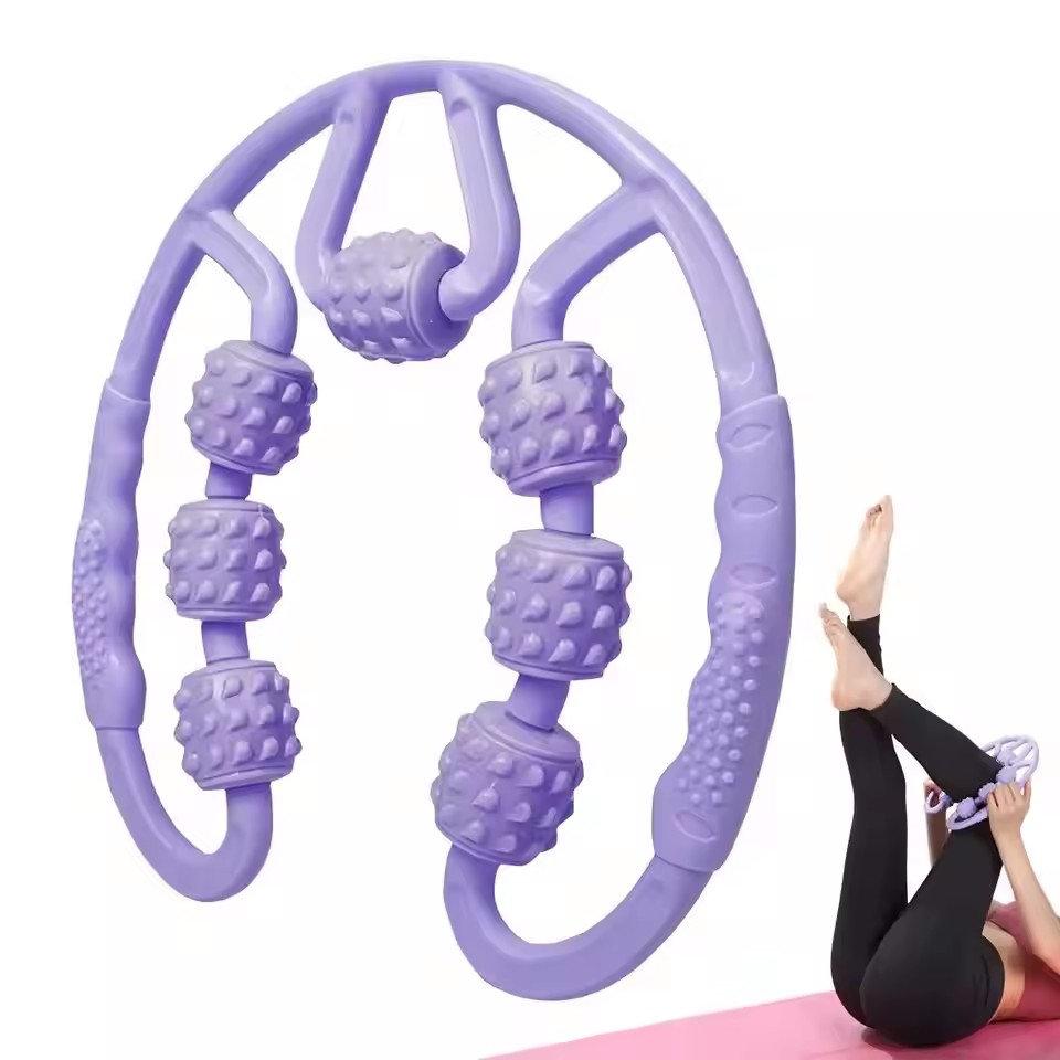 Reflexology Foot Roller - Rodillo Masajeador de Piernas y Pantorrillas,