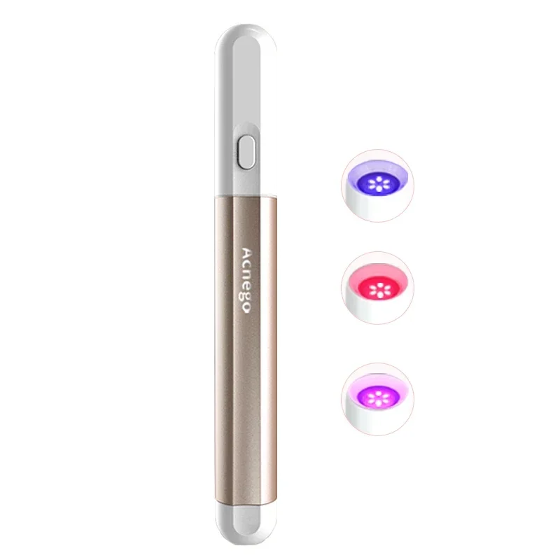 Acne Light Therapy Pen - Lápiz de Terapia de Luz LED