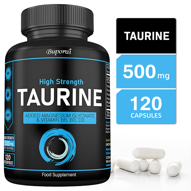 Longevity Health & Wellness Hotel - Suplemento de Taurina 1500mg - Benefico