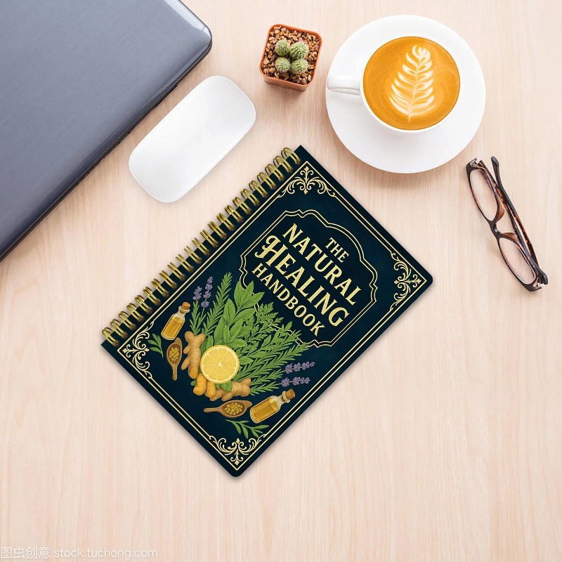 Health & Wellness Tablet Cutter - Manual de Terapia Natural, una versión