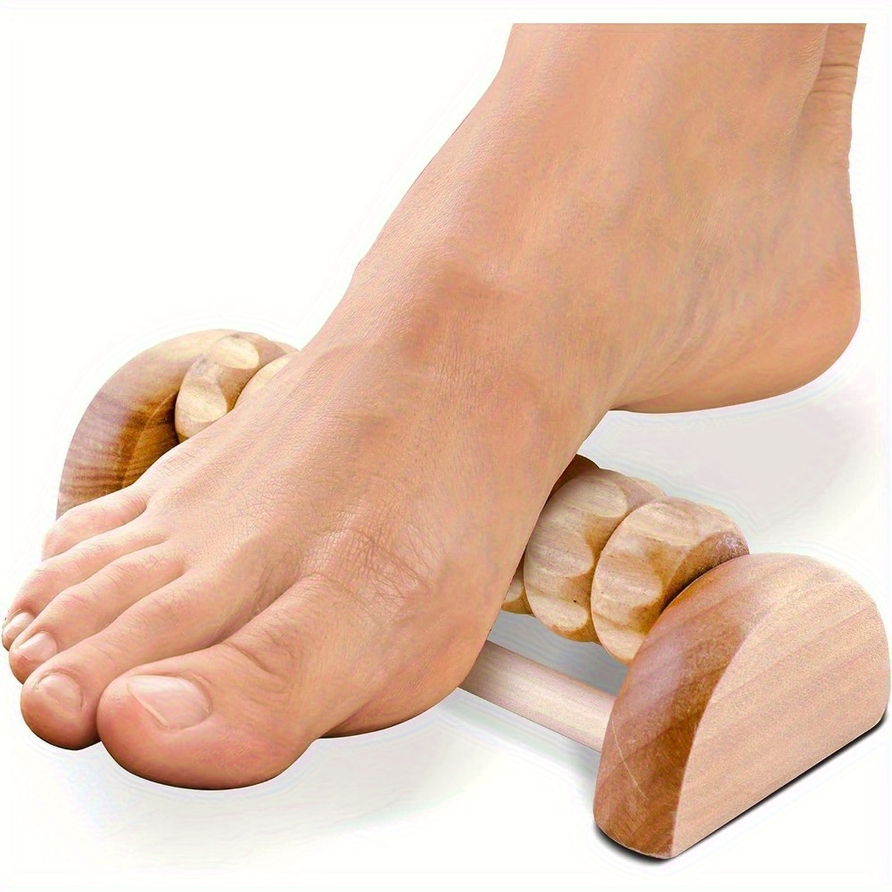 Reflexology Foot Roller - Rodillo de Reflexología Podal, Masajeador Manual