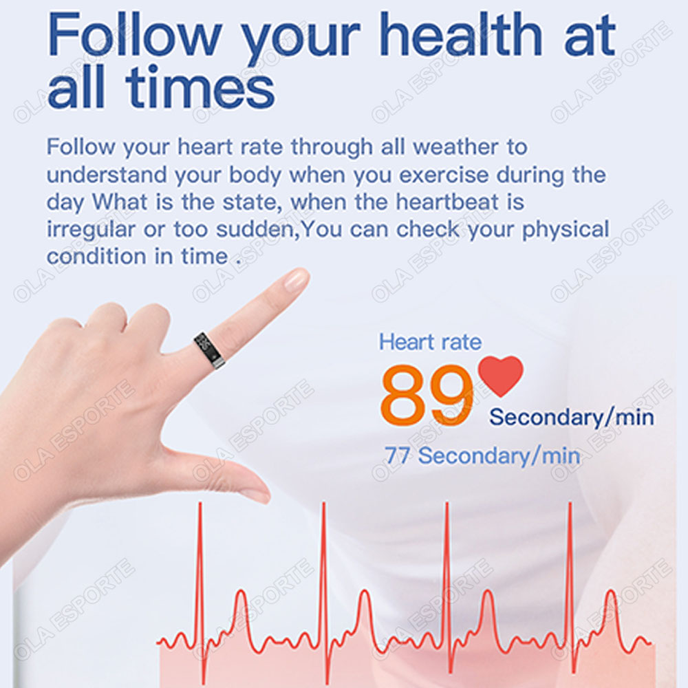 Anillo inteligente SR08 con ca - Blood Oxygen Monitor reseña y precio