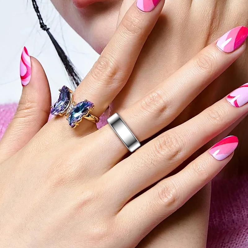 Anillo Inteligente de Moda par - Blood Oxygen Monitor reseña y precio