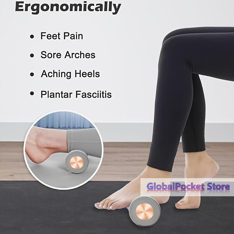 [TG823] Bola para Fascitis Pla - Reflexology Foot Roller reseña y precio