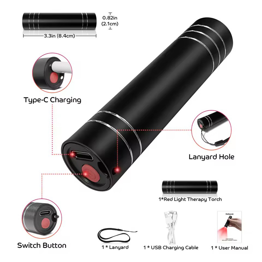 Nueva terapia de luz roja, ant - Acne Light Therapy Pen reseña y precio