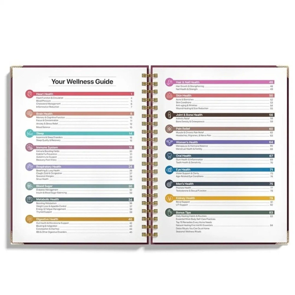 Manual de curación natural, gu - Holistic Health & Wellness reseña y precio