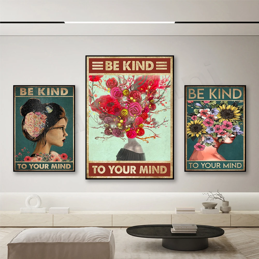 Tratar tu mente bien: carteles - Health Wellness Gift Ideas reseña y precio