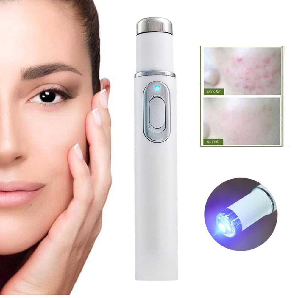 Terapia de luz azul, pluma LED - Acne Light Therapy Pen reseña y precio