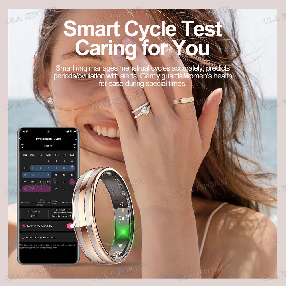 Nuevo Anillo Inteligente Delga - Blood Oxygen Monitor reseña y precio