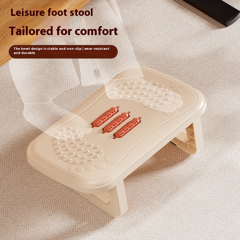 Reposapiés para debajo del esc - Reflexology Foot Roller reseña y precio