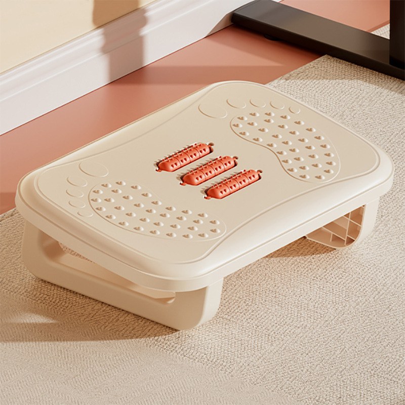 Reposapiés para debajo del esc - Reflexology Foot Roller reseña y precio
