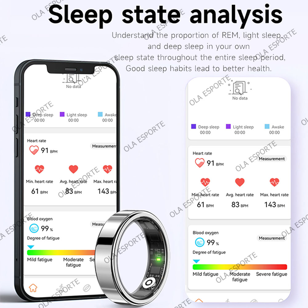 Anillo Inteligente 2026 con Bl - Blood Oxygen Monitor reseña y precio