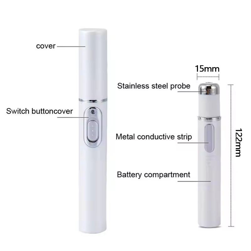 Terapia de luz azul, pluma par - Acne Light Therapy Pen reseña y precio