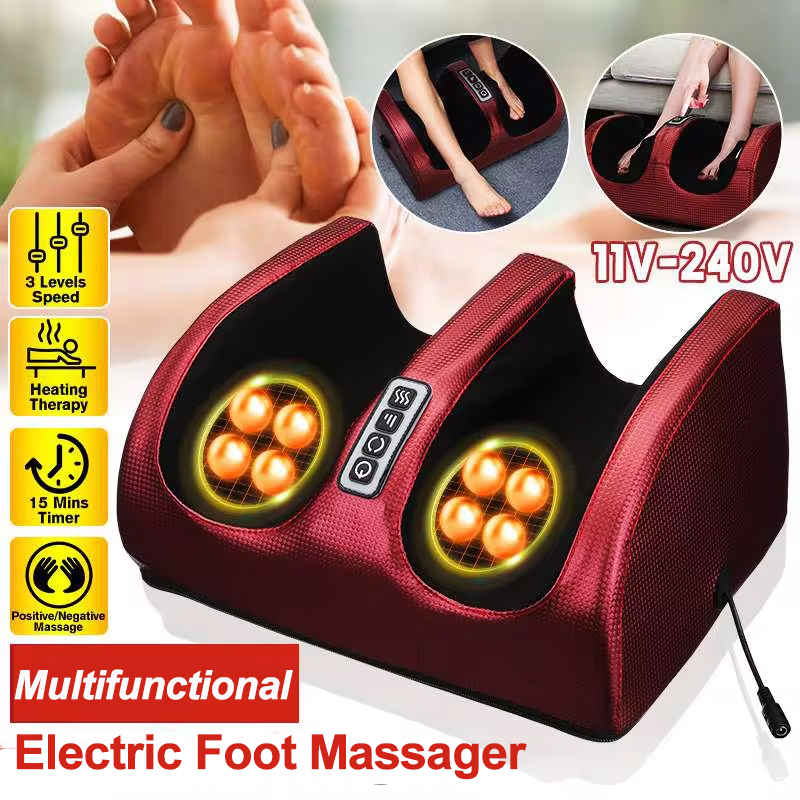 Masajeador eléctrico de pies c - Reflexology Foot Roller reseña y precio