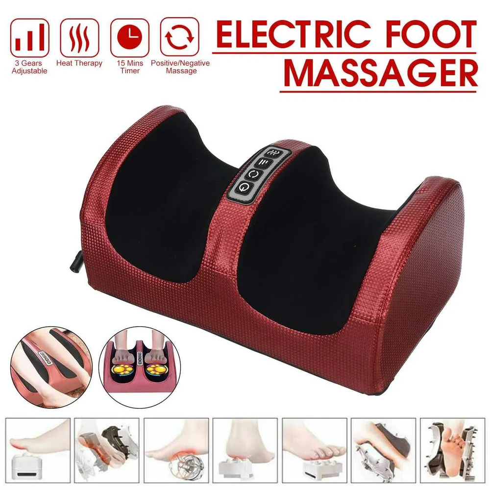 Masajeador eléctrico de pies c - Reflexology Foot Roller reseña y precio