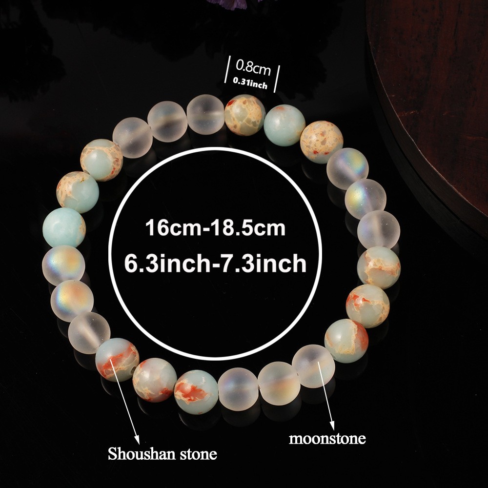 Pulsera de cuentas de piedra n - Longevity Health & Wellness Hotel reseña y precio