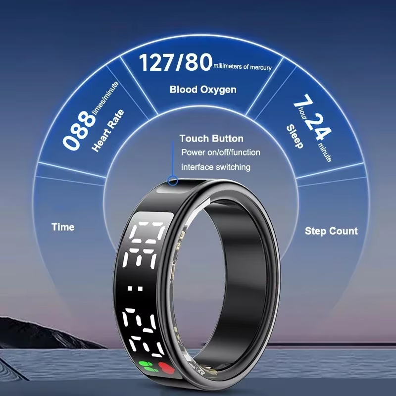Anillo inteligente para dormir - Blood Oxygen Monitor reseña y precio