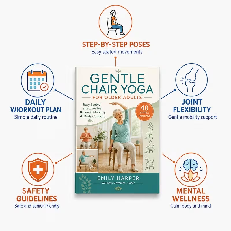 Yoga en Silla para Personas Ma - Health Wellness Program reseña y precio