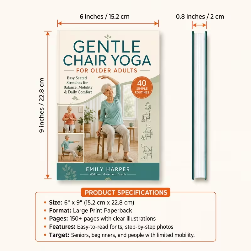 Yoga en Silla para Personas Ma - Health Wellness Program reseña y precio