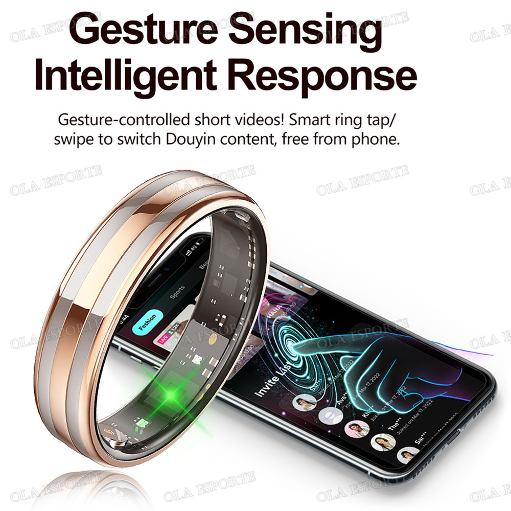 Anillo inteligente con detecci - Blood Oxygen Monitor reseña y precio